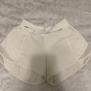 Size 2 White Lululemon Shorts